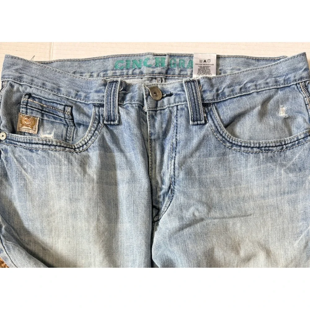CINCH Grant - Men's Relaxed Straight Leg Western Denim Jeans MB78737001 - 33x38